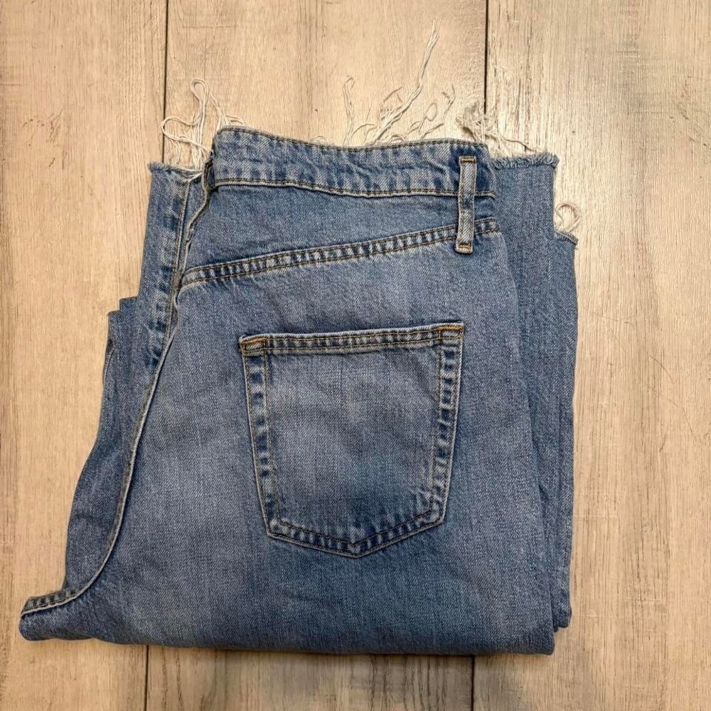 Zara baggy blue denim jeans Size‎ 8 woman